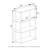 Johnston Plastic Etagere Bookcase-1420926307