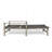 WOOD + WICKER CHAISE LOUNGE