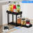 Double Layered Vertical Spice Rack