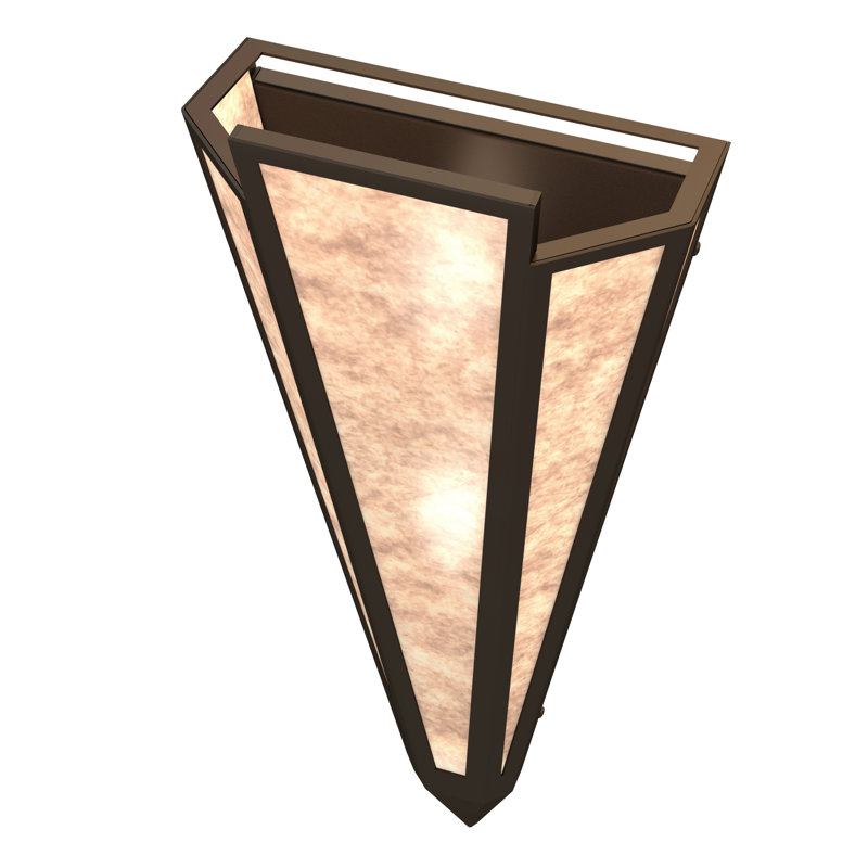 Brum 2 - Light Flush Mounted Sconce, Oil Rubbed Bronze