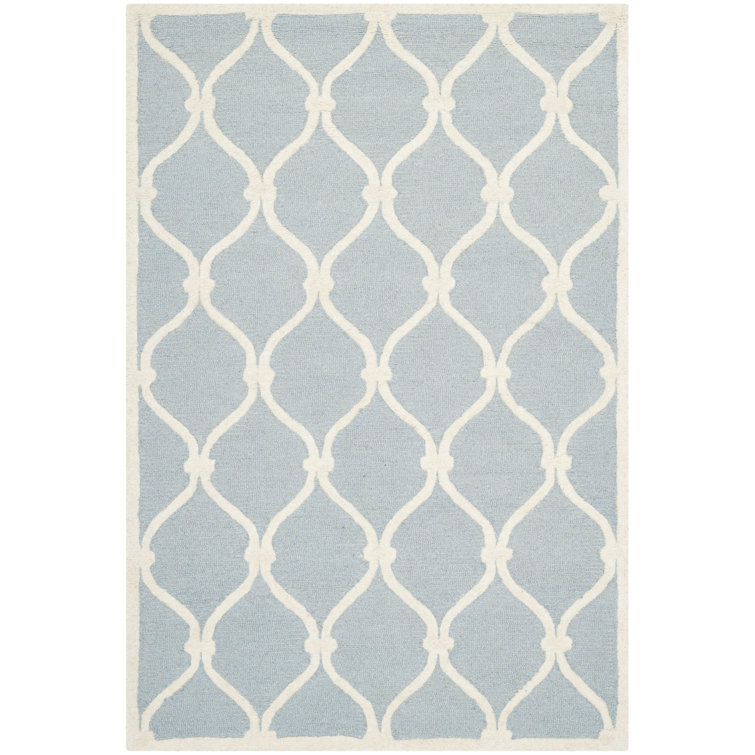 Neva Geometric Wool Hand Woven Area Rug