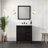 Rustic Brown Bath Vanity 30 In. W X 22 In. D-117980292