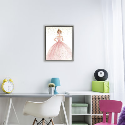 Cadre flottant Elegant Princess Dream, design par Christine Simpson Art