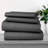 Lux Decor Collection Brushed Microfiber Sheet Set with Fitted Flat Sheets & Pillowcase-29674155-29674131