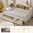 Guisselle Upholstered Velvet Daybed-724620129