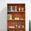 Bibliothèque de rangement en bois massif