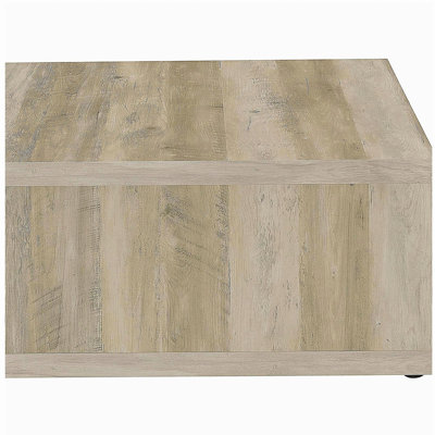 Flint wear pine square solid wood coffee table