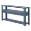 Canapé console 62,2 po avec 4 tiroirs et 2 tablettes-358001296