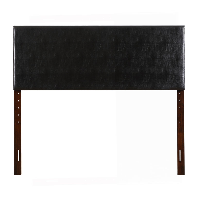 Contemporary Casual Black Bed Frame, Queen, Black