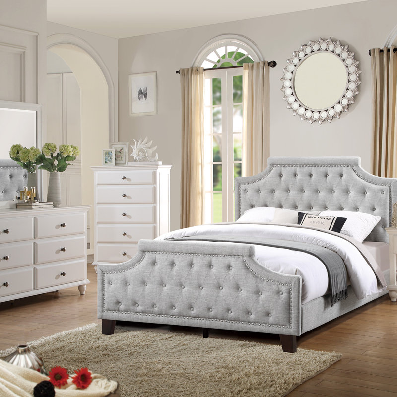 FULL BED In Gray