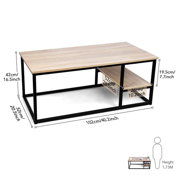 17 Stories Canelle Coffee Table & Reviews | Wayfair