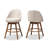 Hendrikus Swivel Upholstered Counter Stool with Solid Wood Frame-499420246-478476484