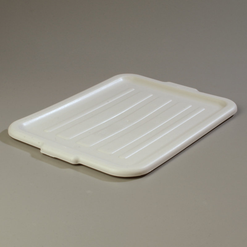 Carlisle Food Service Products Comfort Curve™ Rectangle Plastic Container Lid, Gray