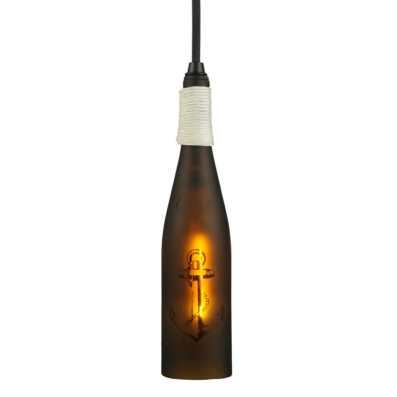 1 - Light Black Single Pendant