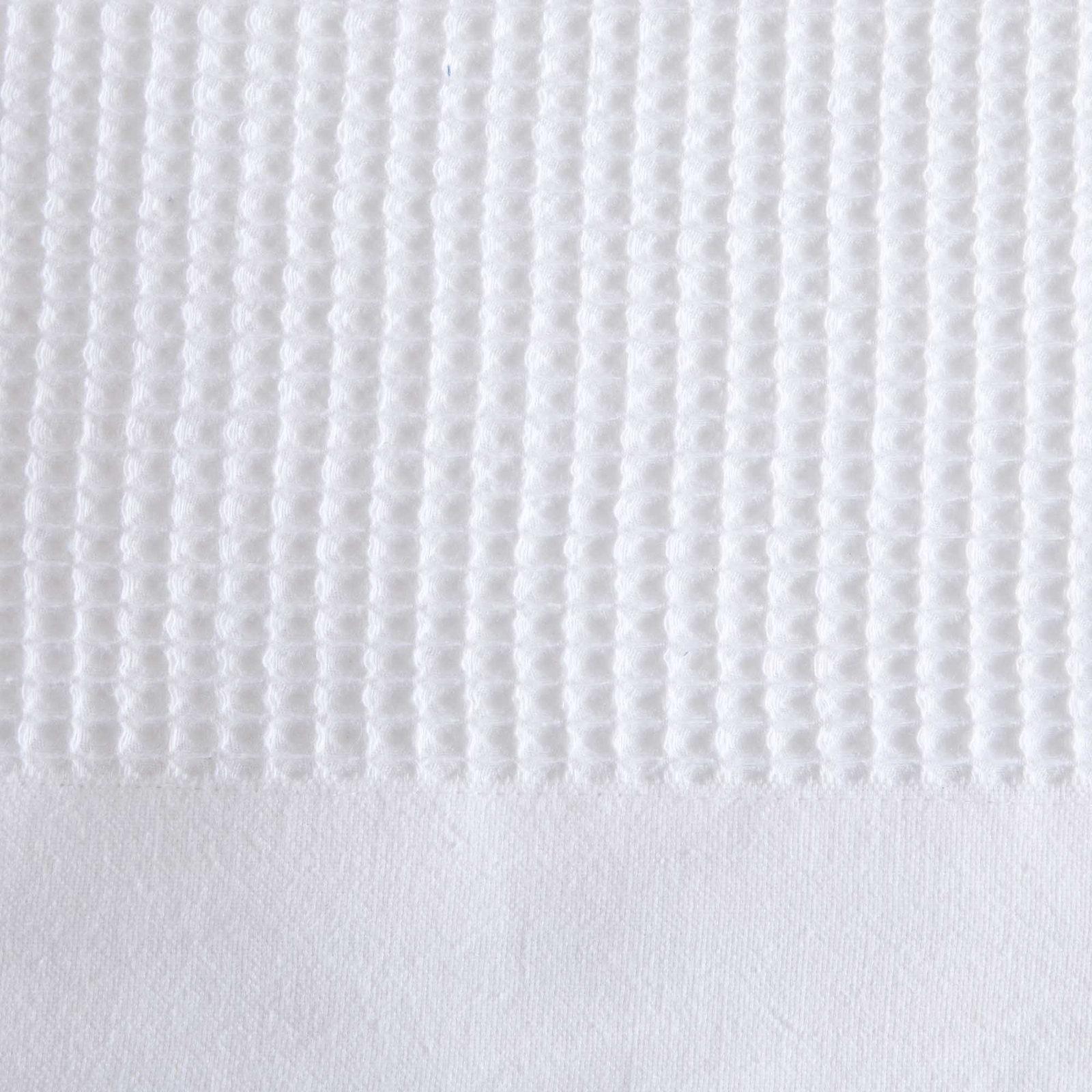 Cotton Waffle Weave Throw Blanket, Queen, White