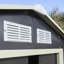 Trentvale 6X4 Metal Apex Shed Dark Grey-565166983