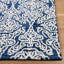 Tapis damassé en laine Anjalika-2079215446