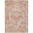 Machine Washable Indoor/Outdoor Xhevrie Terracotta Rug-1752009767
