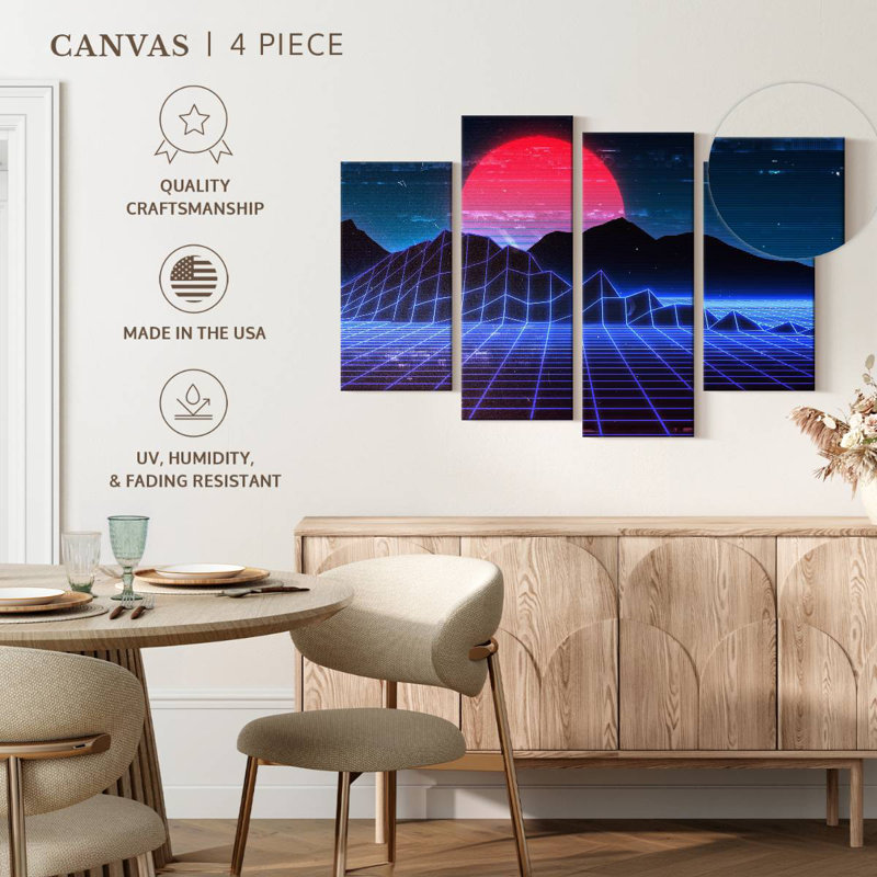 Kelan Digital Sunset, 22" H x 36" W