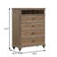 Commode transitionnelle Lyris, chêne rustique