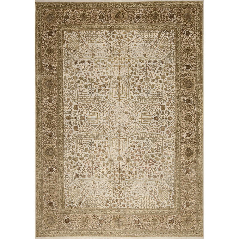 Extravagance Hand Knotted Area Rug, Rectangle 12' x 18'