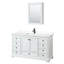 Ensemble de meuble-lavabo de salle de bain simple avec miroir 60 po Deborah-23113255-97757131