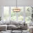 Bazilijus 4 - Light Dimmable Drum Chandelier-128184606