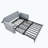 Pull Out Sofa Sleeper Bed-106809470