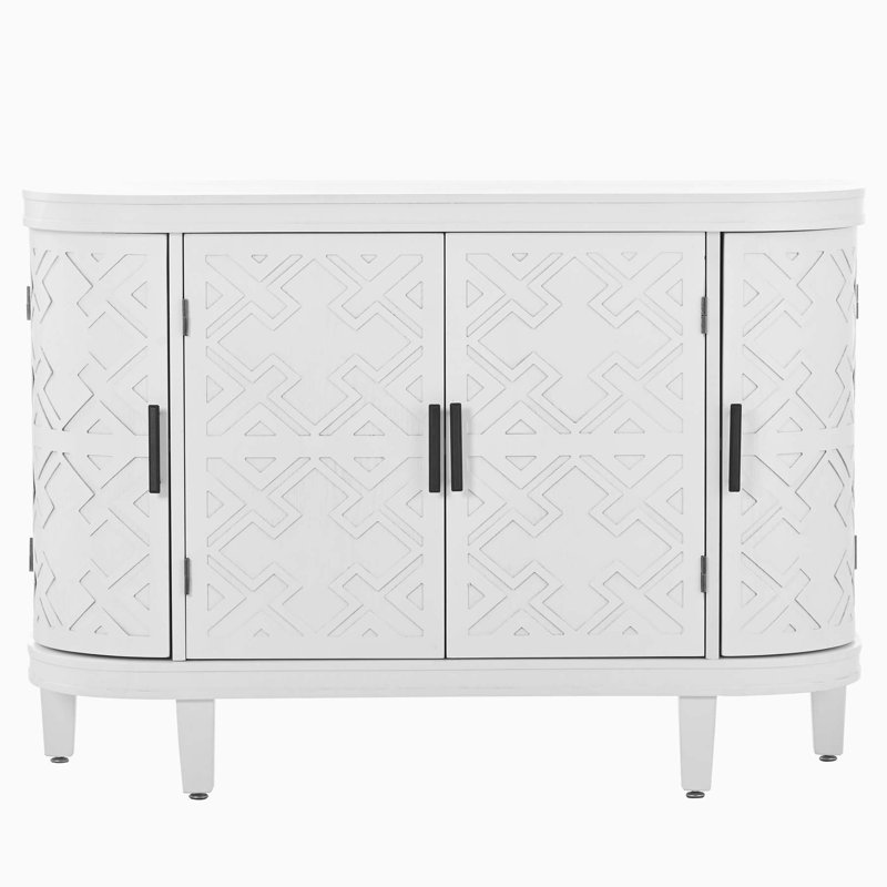 Console 47,2 po Elaine, Blanc
