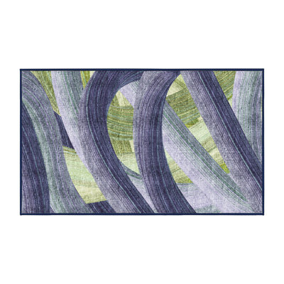 Picar Washable Abstract Indoor Rug