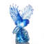 Figurine LIULI, oiseau bleu et lotus | Aligné avec la lumière, I Soar