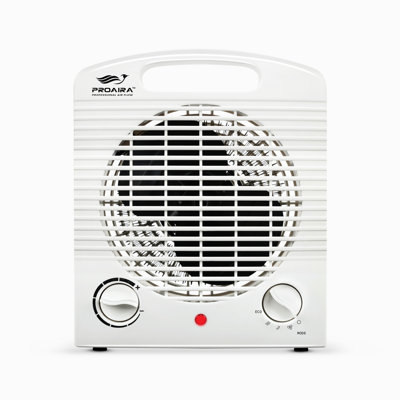 Proaira 750 Watt 5120 BTU Electric Compact Space Heater with Adjustable Thermostat