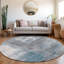 Chayden ACN1095 Machine Washable Indoor/Outdoor Blue Rug-100137360