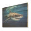 «Tiger Shark Territory I» - Art sur bois de requin sur bois de pin naturel-891555210