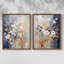 FLORAL Series CCCCLXII - Reproduction encadrée de qualité supérieure - prête à être accrochée - aucun clou requis - aucun clou requis-1467187040-1467187041