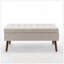 Banc de rangement polyvalent pour la chambre à coucher et le vestibule, conception à plateau relevable avec intérieur spacieux, parfait pour organiser et asseoir