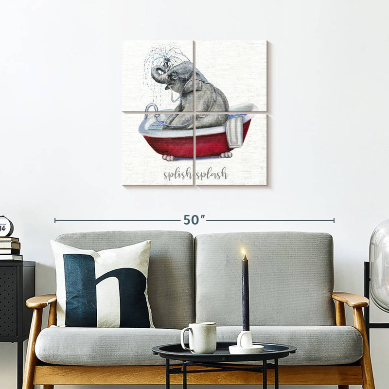 Ketti Splish Splash, 26" H x 26" W