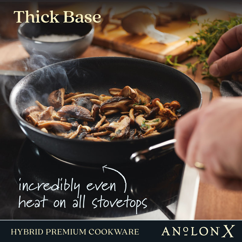 Anolon X Hybrid Nonstick Induction Frying Pan / Skillet, 8.25" W