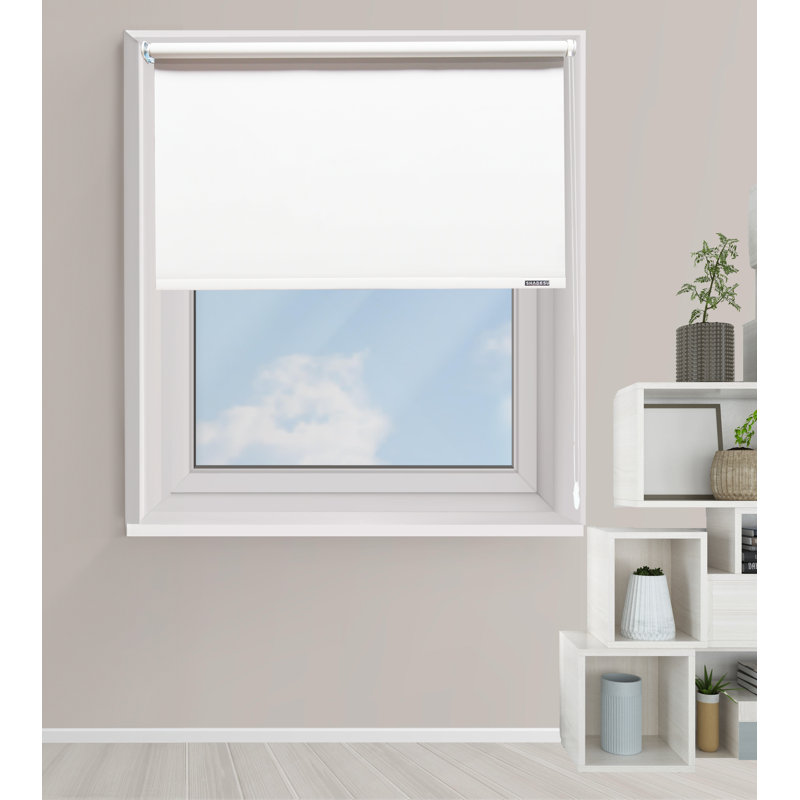 Store occultant blanc occultant SHADESU - isolant thermique 100%, l 20 po x H 72 po, Blanc, L 20 po x L 72 po