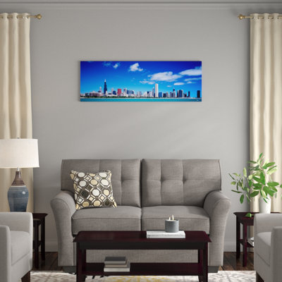 «Skyline Chicago, Illinois», reproduction de photo sur toile