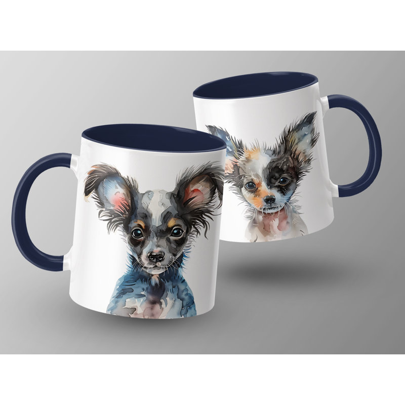 Mug, 4, Navy