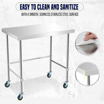 Metal Prep Table
