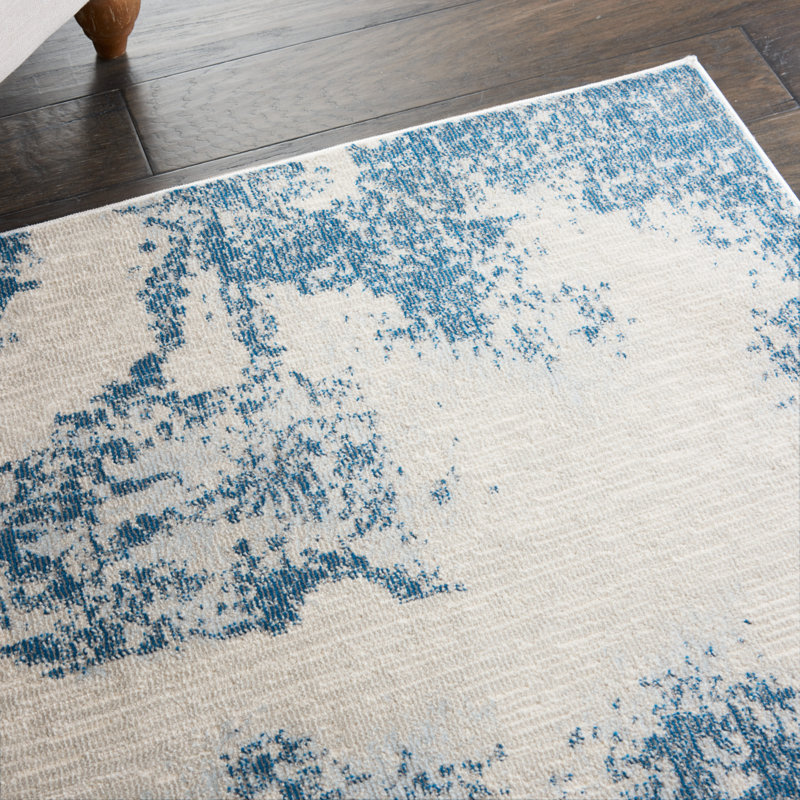Schooley Abstract Indoor Rug, Rectangle 4' x 6'