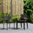 Anautica 7 Piece Teak Finish Outdoor Furniture Dining Set 