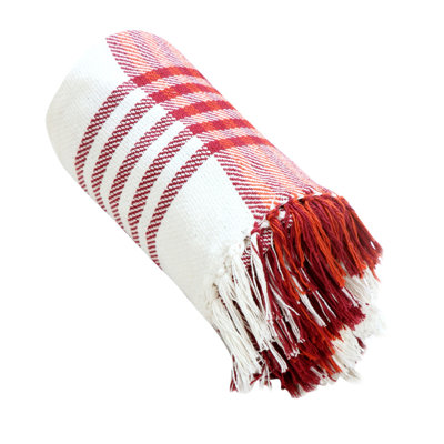 Hand Woven Heated Throw Blanket