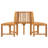 Solid Wood Eucalyptus Outdoor Bench