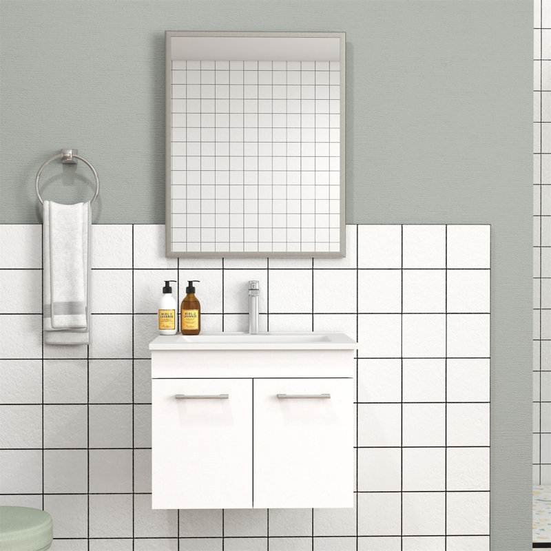 Ensemble de meuble-lavabo 24 po avec lavabo et miroir