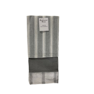 Cotton Stripe Tea Towel Kitchen Towel