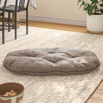Vintage Dogstooth Polyester Pet Bed