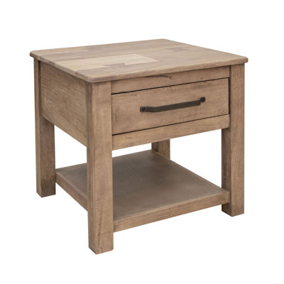 Mountain Lodge 1 Drawer, End Table